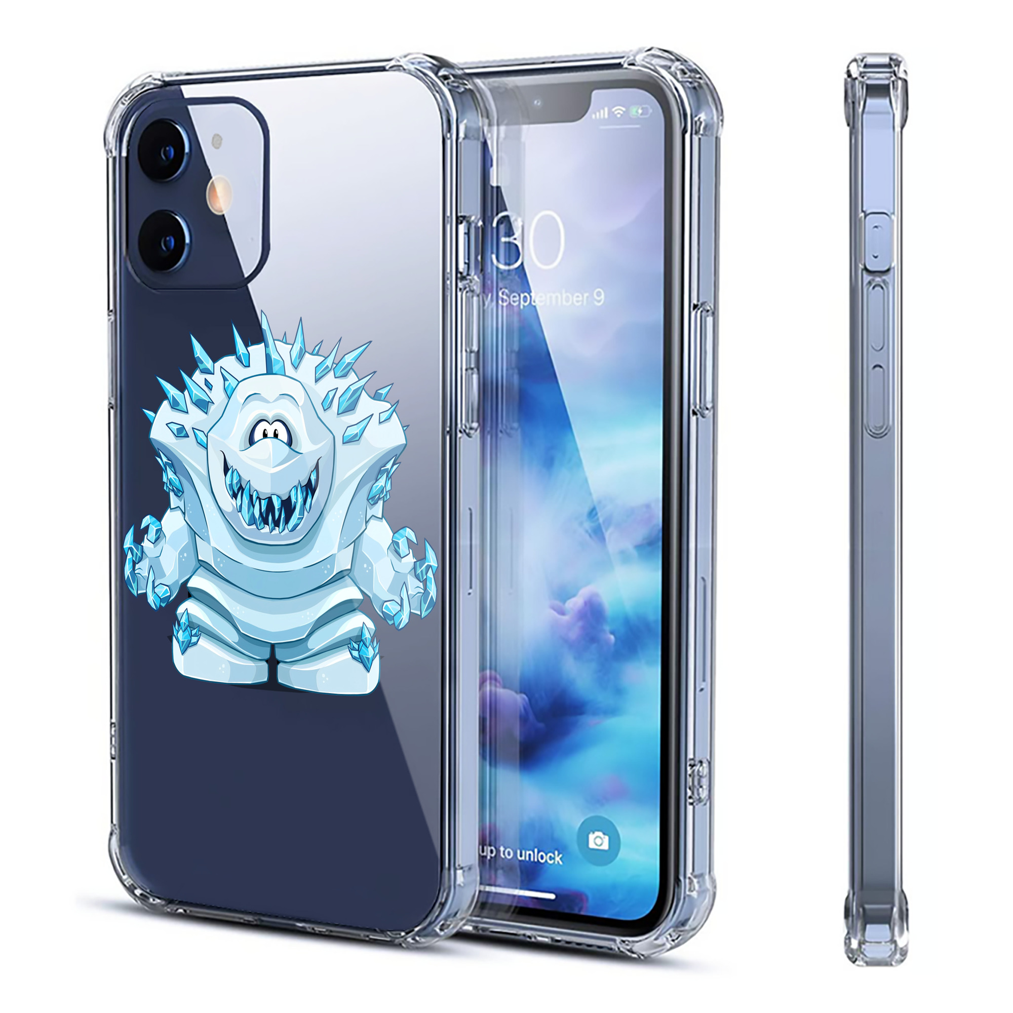 （画像用） アナと雪の女王 アンナ エルサ Frozen Anna Elsa 【iPhone 12シリーズ対応】透明スマホケース（クリアソフトケース）